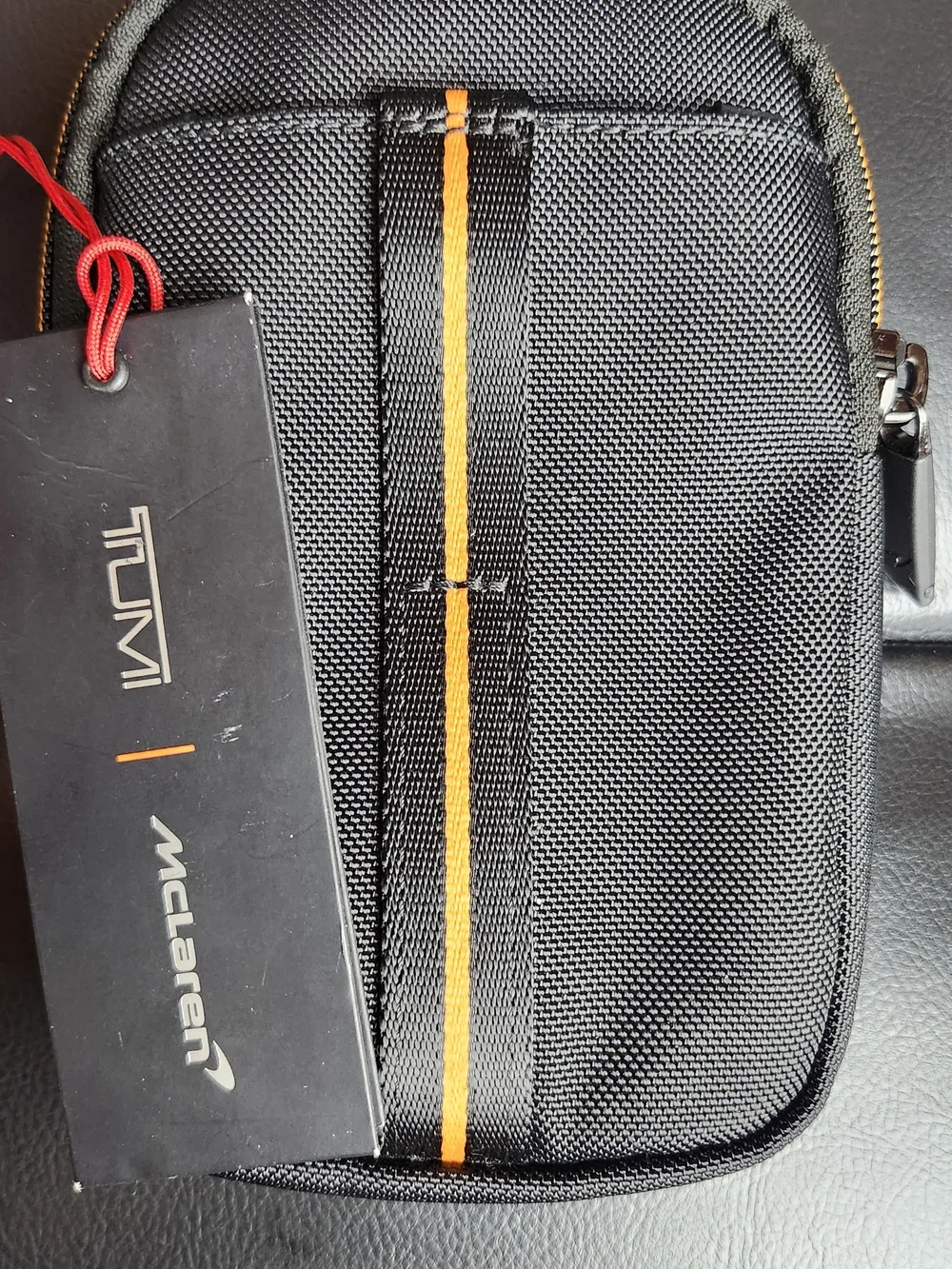 👑TUMI x McLaren Crossbody Pouch w AWAKEN Perfume 3.4oz🔥